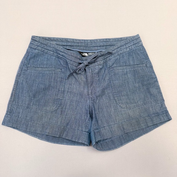 The North Face Pants - The North Face Light Blue Jean Shorts, 6